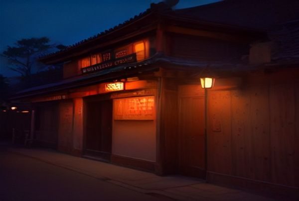 夜晚城市街景中霓虹灯映照下的书店橱窗，展示着多部文学新作，画面带有都市夜色的冷暖对比